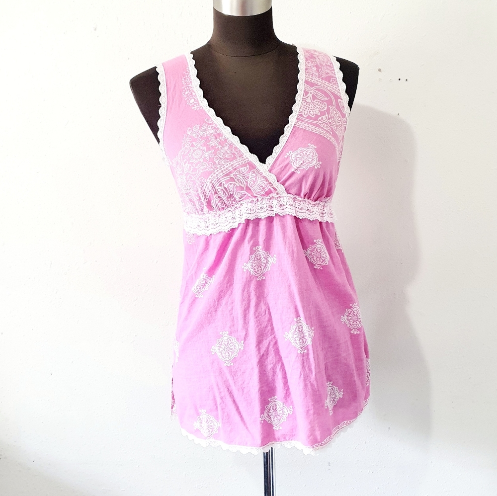 Tempted Sleeveless Top Blouse